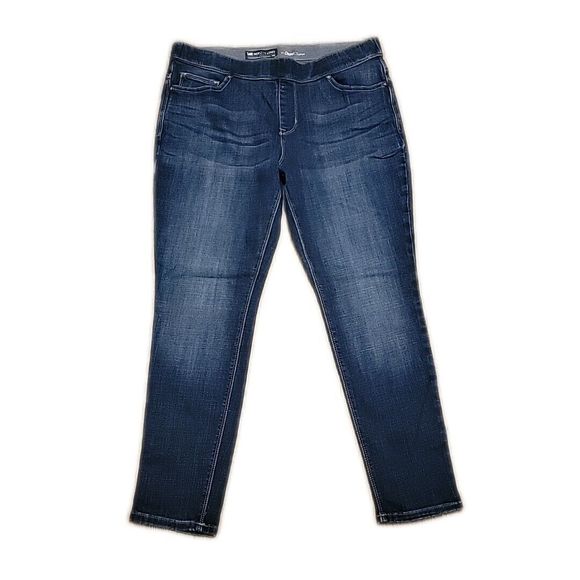 Lee Denim - Lee Women's Straight Leg Jeans - Dark Blue